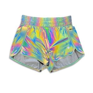 Flexliving rainbow reflective shorts